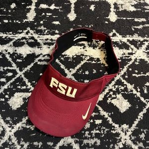 FSU Nike visor